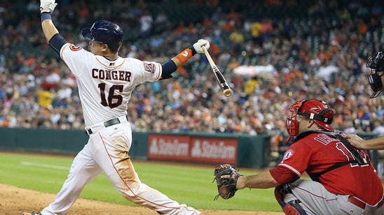 Astros' Conger credits 'discipline', coaching staff for offensive success