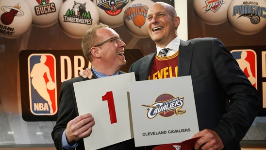 Cleveland Cavaliers win No. 1 pick in NBA Draft lottery once again