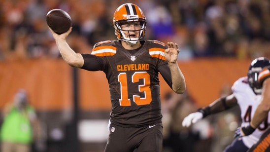 The Cleveland Browns kept Josh McCown for this exact scenario