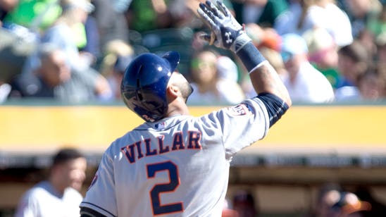 Villar doing what he can with limited playing time for Astros