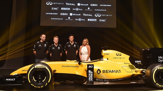 Renault Sport F1 unveils vibrant new yellow livery in Australia