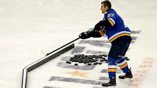 Blues' Pietrangelo wins All-Star passing challenge