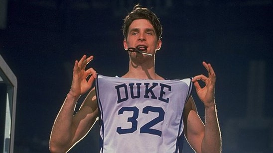 Christian Laettner mocks Kentucky fans after Luke Maye's game-winning shot