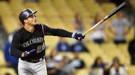 Rockies tie MLB record, use 30 players to beat Dodgers in 16