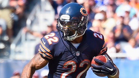 Bears may be hurting at receiver, but they're loaded at running back