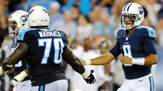 Titans look to settle on starting offensive line