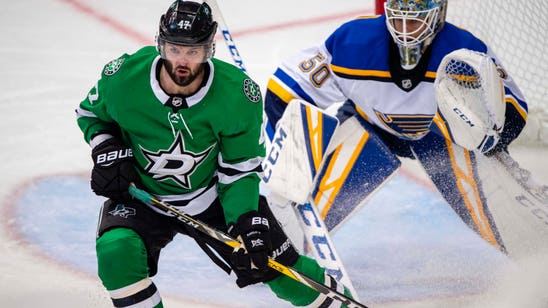 Stars look to even series with Blues Wednesday night in Game 4