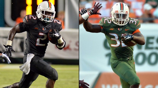 Plenty of carries to go around for Miami running backs