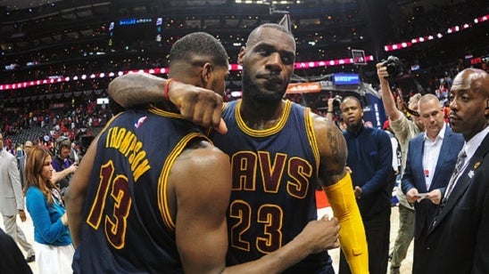 Report: LeBron won't negotiate with Cavs until Thompson is signed