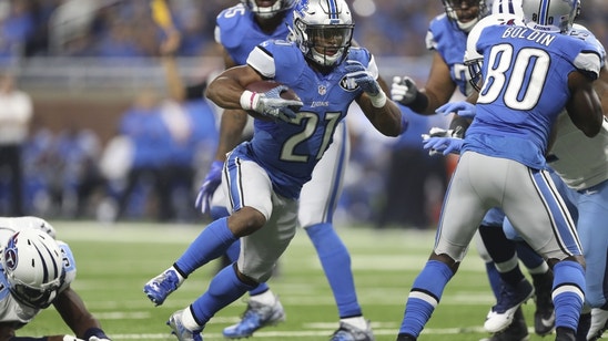 Lions' running back Ameer Abdullah expected to miss rest of season