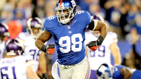Giants give up, waive defensive end Damontre Moore