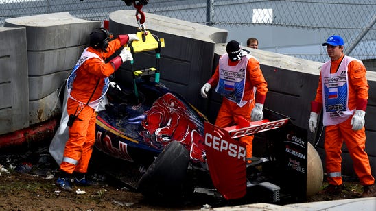 F1: Sainz airlifted to hospital after practice crash