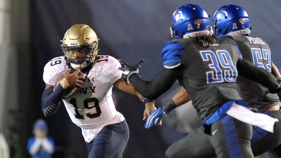 Navy dashes Memphis' playoff dreams, alters AAC outlook