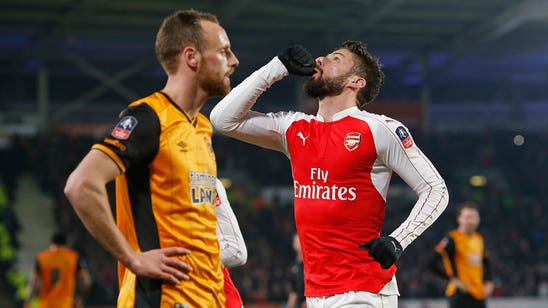 Hull City defender has the perfect baby shower gift for Olivier Giroud