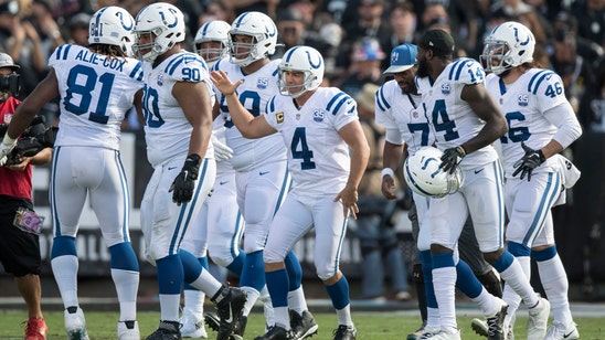 Vinatieri sets all-time scoring record as Colts defeat Raiders 42-28