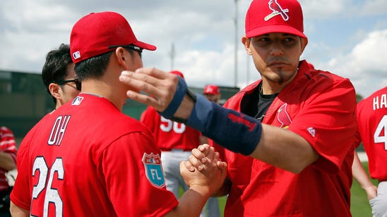 Molina to catch first part of Cardinals game Wednesday