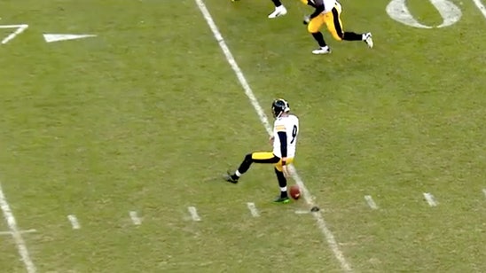 Watch the Steelers' atrocious onside kick attempt go 3 inches