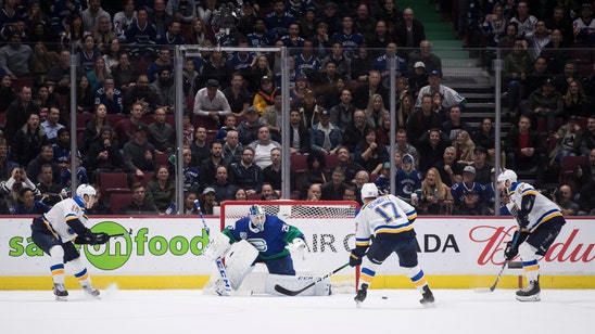 Schwartz scores on 3-on-0 break, lifting Blues to third straight overtime victory