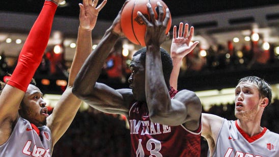 Elijah Brown leads New Mexico past New Mexico State