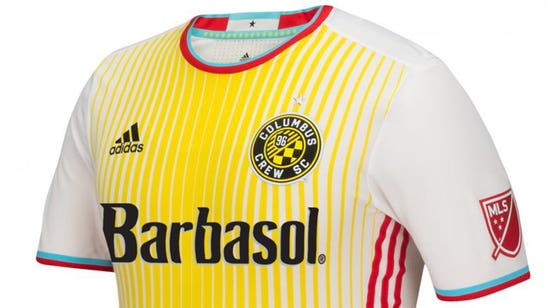 Columbus Crew SC's new kit draws urinal jokes galore