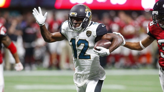 Jaguars WR Dede Westbrook addresses domestic violence past with 'My Cause' cleats