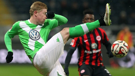 Wolfsburg's Kevin De Bruyne fined for insulting ball boy