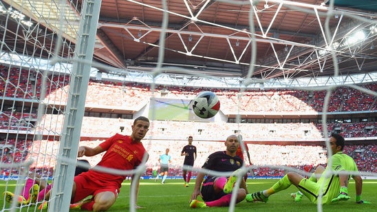 Javier Mascherano scored a (own) goal for Liverpool, just like old times