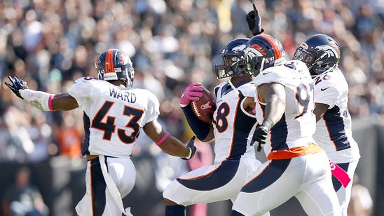 Broncos lean on stifling defense to win eighth straight vs. Oakland