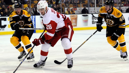 Jurco lifts Red Wings over Bruins