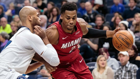 Heat's Hassan Whiteside plans to rest knee until it's 100 percent