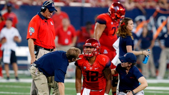 Wildcats' Solomon out against UCLA after shot to head