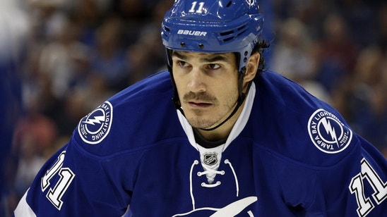 Tampa Bay Lightning F Brian Boyle Day-To-Day With Upper-Body Injury