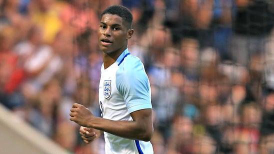 Watch Marcus Rashford collect a hat trick in his England U-21 debut