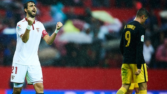 Impressive Sevilla hands Atletico Madrid its first La Liga loss