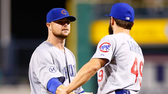 Jon Lester smashes solo home run during un-televised game