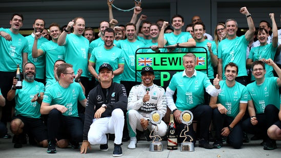F1: Mercedes secures championship after Raikkonen penalty