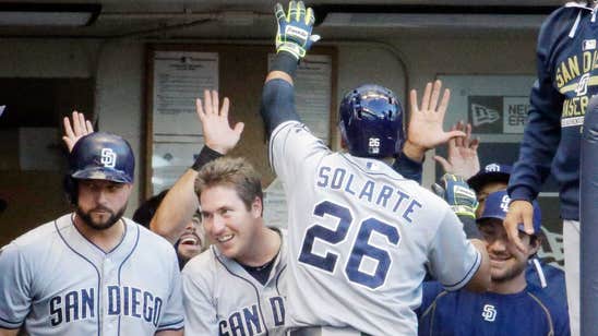 Solarte's two homers lift Padres to 13-5 rout of Brewers