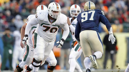 Hurricanes going green at offensive line