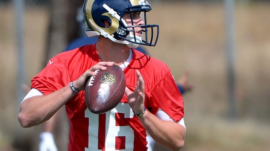 Jared Goff Reacts to Being Named Rams Starting Quarterback