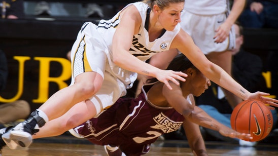 No. 24 Missouri won beat No. 7 Mississippi State 66-54