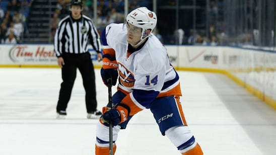 Islanders' Hickey practices, but return is 'still some time away'