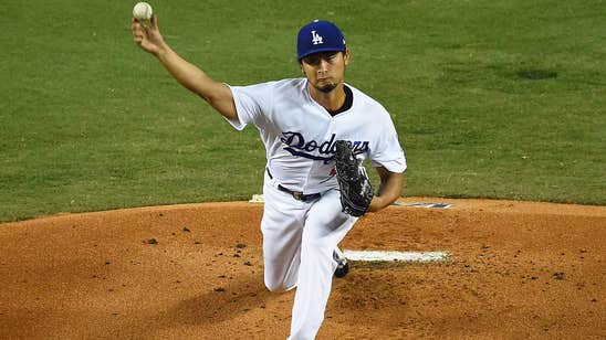 Darvish dominates Padres as Dodgers reach 100 wins