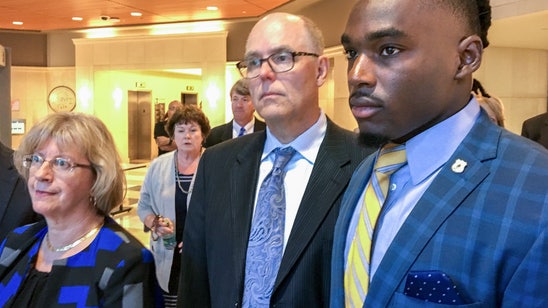 Woman tells jury ex-Badgers player Cephus raped her in his home