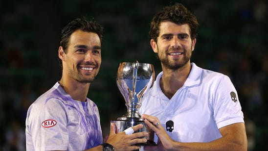 Italy's Fognini, Bolelli make history to win Aussie Open doubles title
