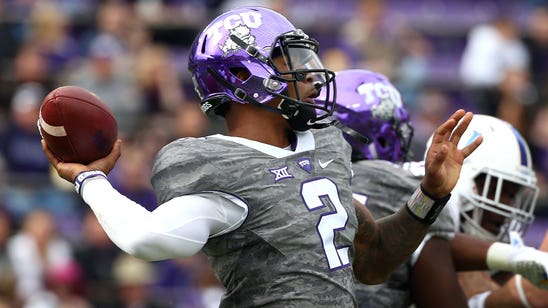TCU QB Boykin leaves Kansas game with apparent ankle injury; return doubtful