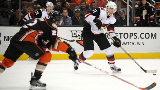 Preview: Coyotes vs. Ducks, 6:30 p.m., FOX Sports Arizona