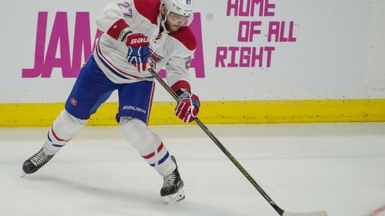 Montreal Canadiens Forward Alex Galchenyuk to Miss 6-8 Weeks