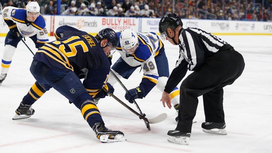 Blues recall Barbashev from Wolves