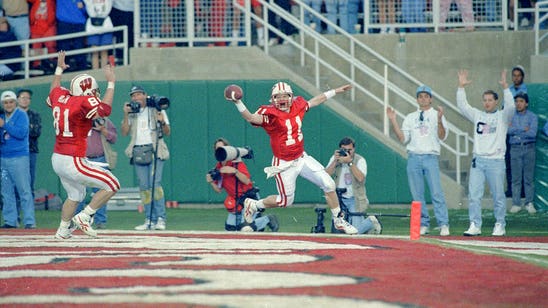 What's the best Badgers football play ever?