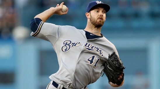 Jungmann's gem leads Brewers past Dodgers, 7-1